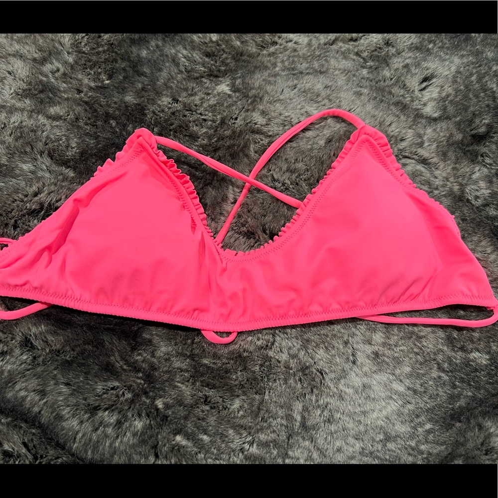 Victoria’s Secret pink bikini top size small